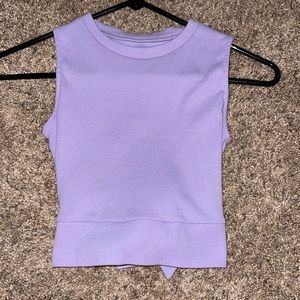 Purple tank top